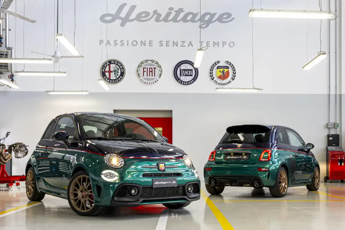 Stellantis Heritage unveiled the very limited Abarth 695 Club Italia
