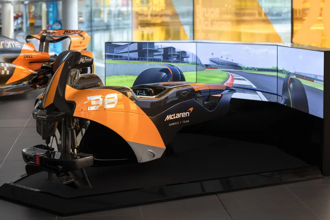 McLaren and Racing Unleashed launch cutting-edge motion simulator for hardcore sim racers