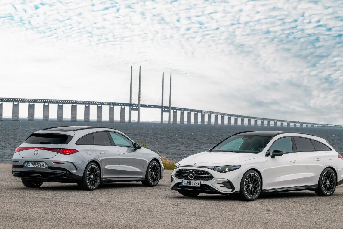 The Mercedes-Benz CLA Shooting Brake goes electric with a range of 761