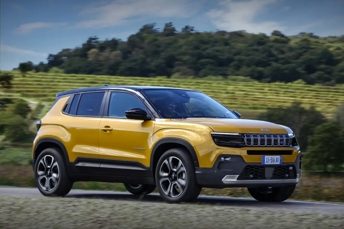 The Jeep Avenger hits 200,000 orders