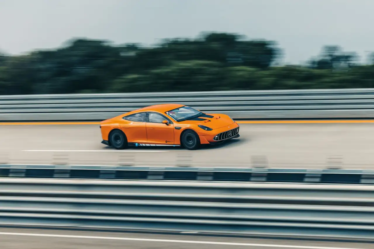 The Mercedes-AMG GT Concept Drives Around the World in Under Eight Days