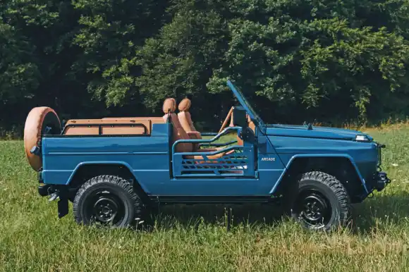 From the battlefield to Newport: Ultra-rare military G-Wagen transformed for luxury market