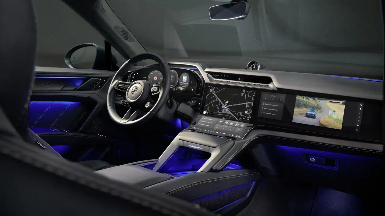 The new Porsche Cayenne electric packs a digital punch. #1
