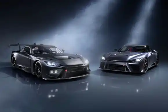 Toyota unveils development prototypes for new GR GT supercar and race car
