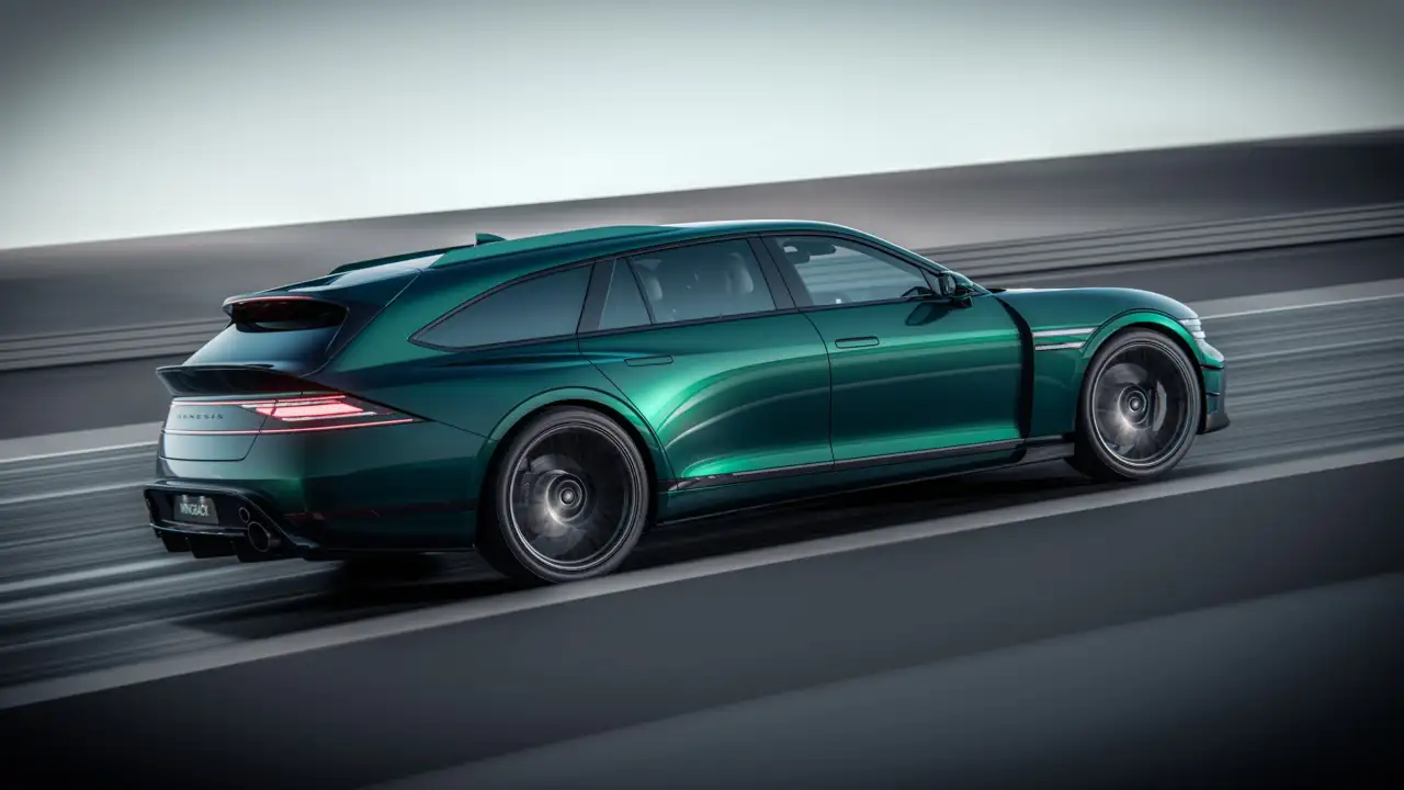 Genesis unveils G90 Wingback concept, hinting at future luxury wagons #1