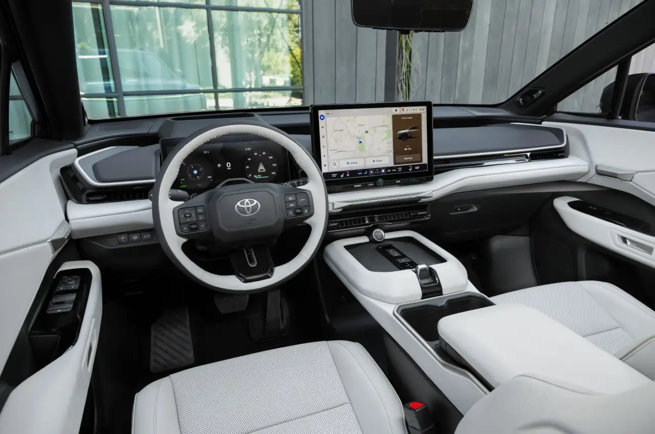 2026 Toyota Highlander BEV dashboard