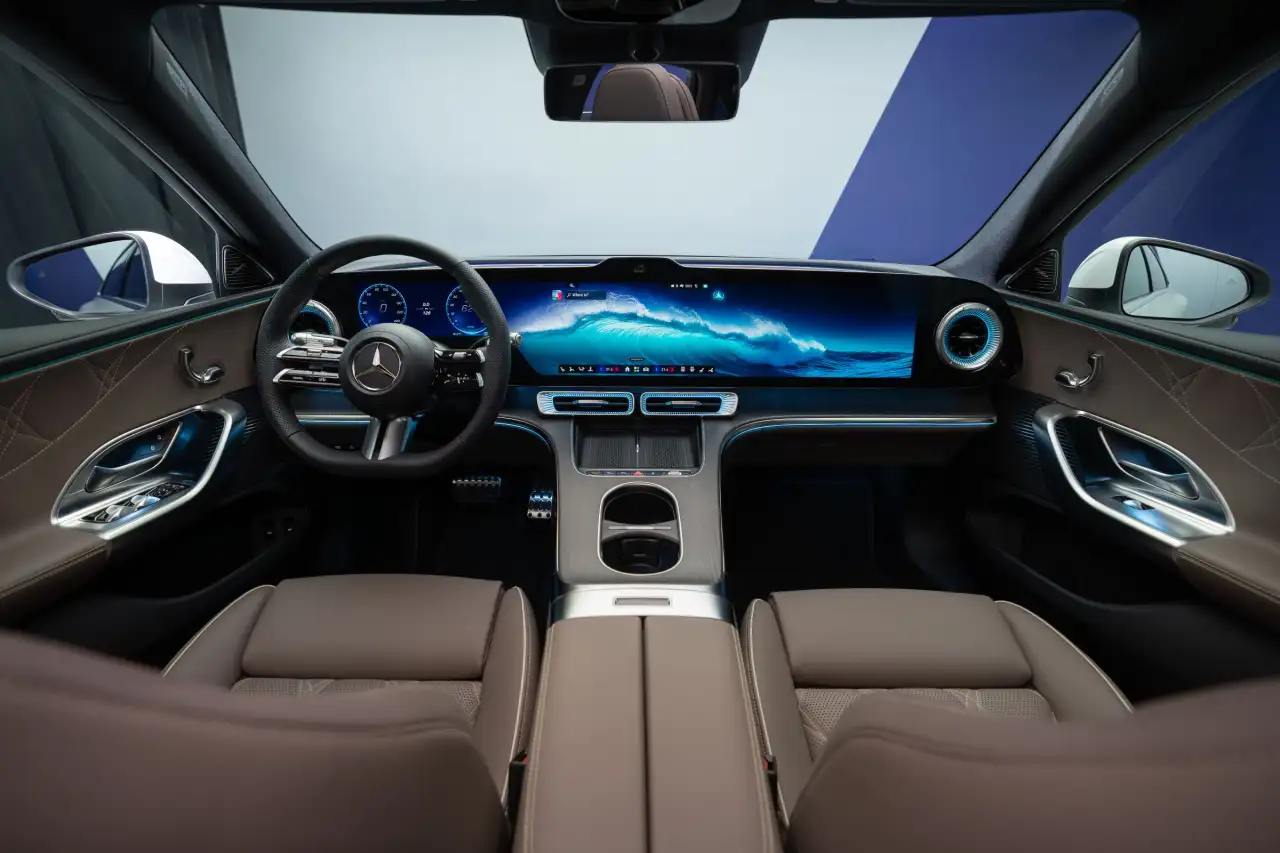 2027 Mercedes-Benz electric c class dashboard