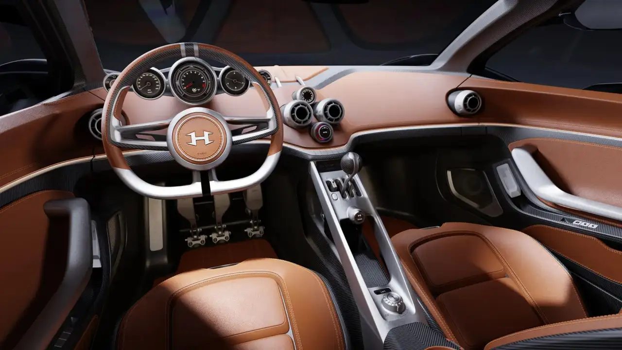 Hennessey Blackbird dashboard